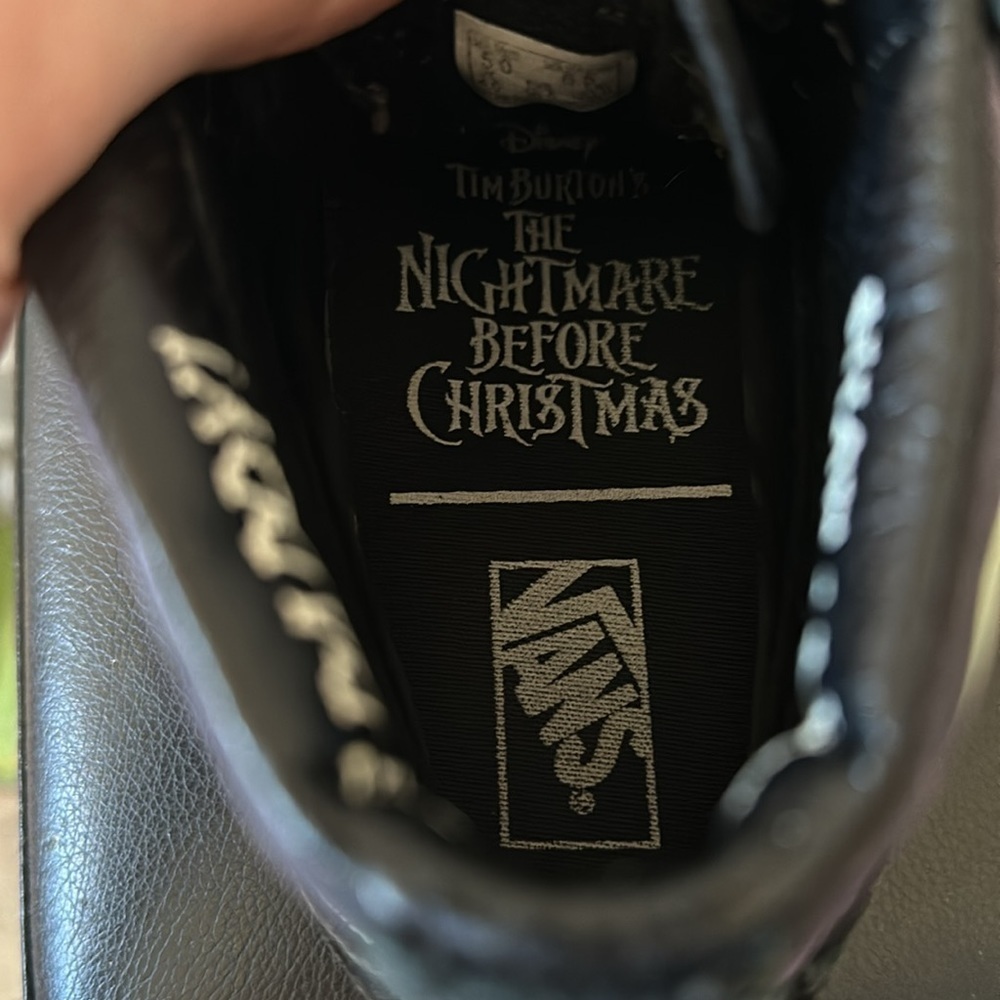 Vans Nightmare Before Christmas Sk-8 Hi Black Purple Sneakers Jack Sally Zero - Picture 12 of 13